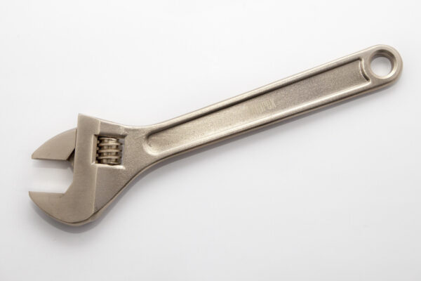 Adjustable Wrench 10" Al. Br.