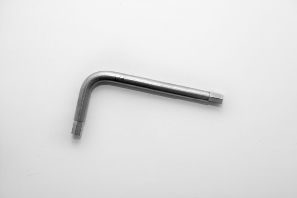 Hex Key Wrench 1/4" Titanium