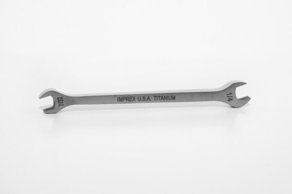 Open End Wrench 7/32" X 1/4" Titanium