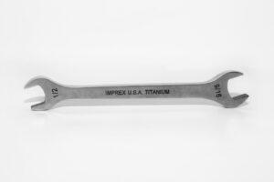 Open End Wrench 1/2" X 9/16" Titanium