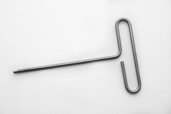 Formed T-Handle Hex Key 9/64" X 6" Titanium