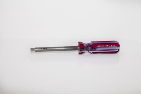 Hex Screwdriver 7 MM X 4" Titanium