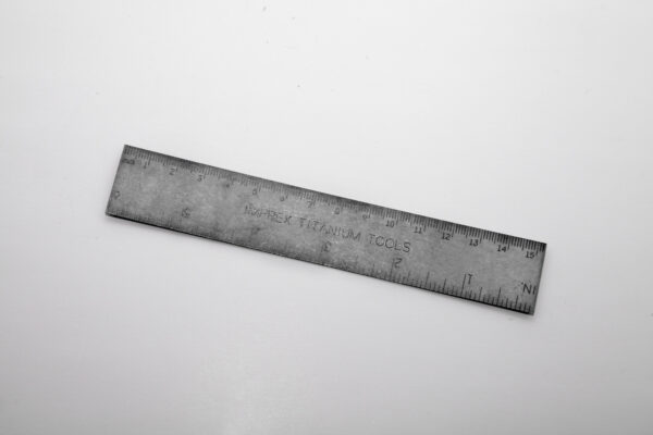 Scale Ruler 6" (150 MM) Titanium