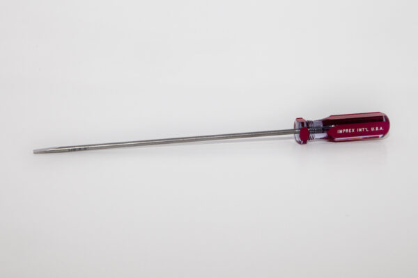 Screwdriver 1/8" X 6" Titanium