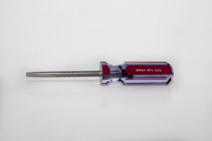 Screwdriver 1/4" X 3" Titanium