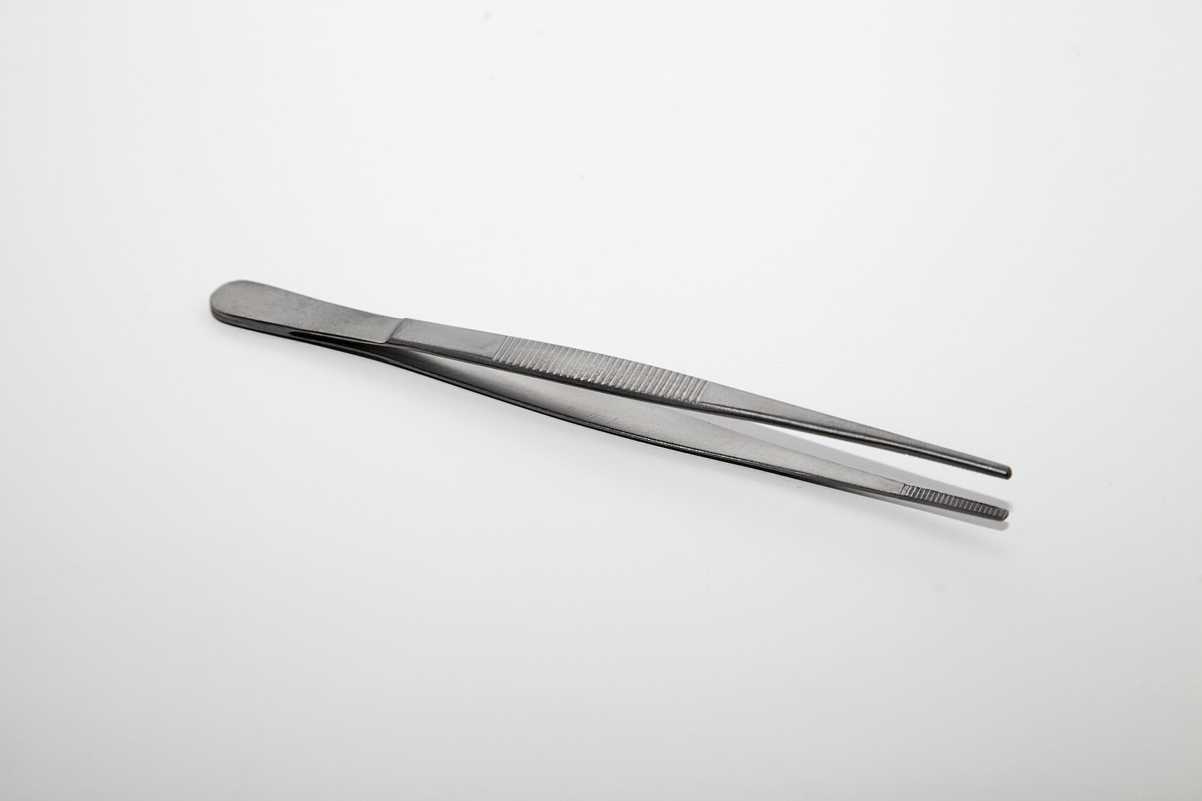 Titanium Tweezers with Round Tip — Grayline Medical