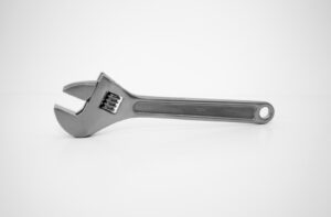 Adjustable Wrench 8" Titanium