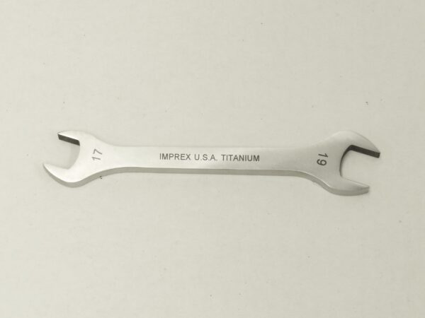 Open End Wrench 17 X 19 MM Titanium