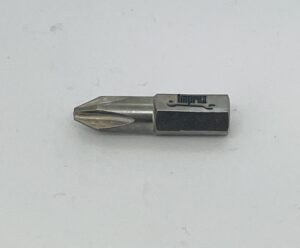 Screwdriver Bit Phillips #2 X 1/4" Drive Titanium