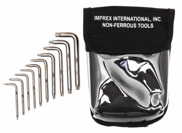 Titanium Non-Magnetic Torx Key Set