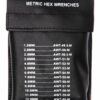 Titanium non-magnetic metric hex (Allen) key kit large version - Image 3